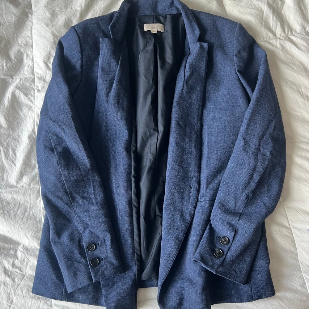 LOFT navy blazer